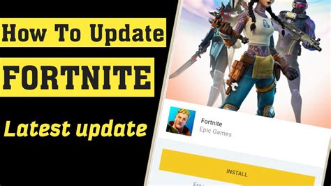 how to update fortnite on epic games launcher